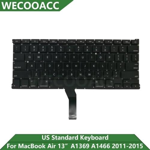New Replacement A1369 A1466 Keyboard For Macbook Air 13" US Keyboard 2011 2012 2013 2014 2015 2017 Years