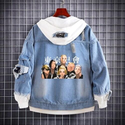 2021 New Tokyo Revengers Anime Cosplay Baseball Jacket Manjiro Sano Print Warm Men/women Unisex Hip Hop Casual Clothes