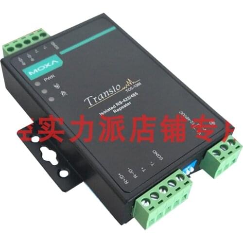 New Original Spot Photo For MOXA TCC-120I RS-422/485 Repeater Converter Isolated Type