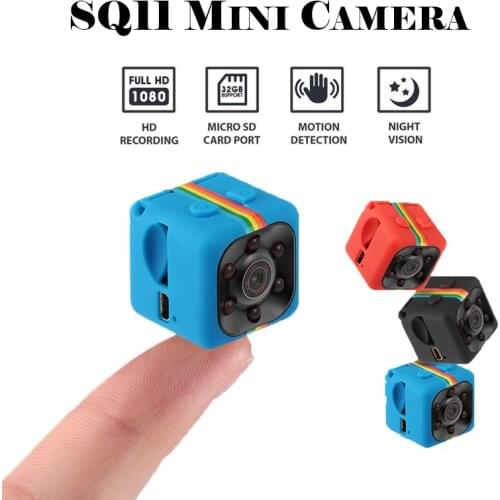 Original SQ11 1080P Mini HD Kamera Micro Night Vision Video Telecamera Small Body Secret Camara Espia Oculta Bike DVR Camcorder