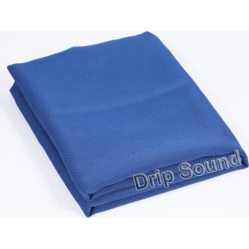 Speaker Waterproof Penetrated Sound Cloth Auido Stereo Dustcloth Loudspeaker Box Dustproof Mesh Cloth Fabric 1.4x0.5m #Blue