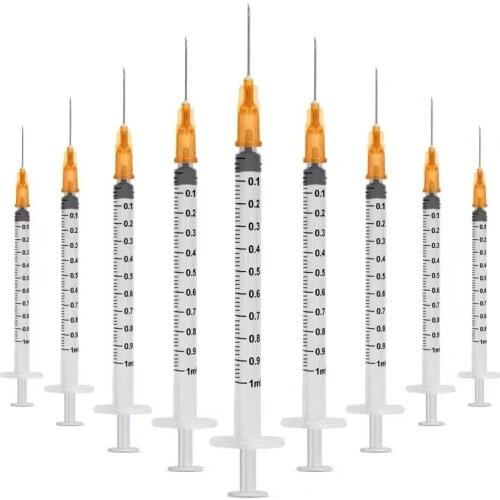 5pcs Hand Injector Microneedles Sterile Syringe for HA Injection Anti Wrinkle for Head Round Eyes Neck Lines Beauty Tool