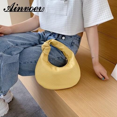 Ainvoev PU Leather Tote Bags For Women 2020 Elegant Handbags and Purses Female Travel Totes Lady Fashion Hand Bag