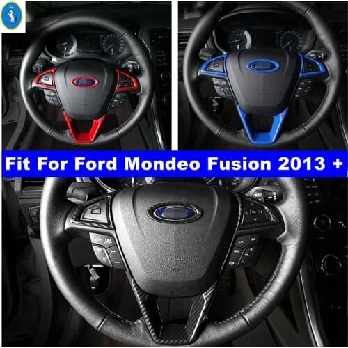 Car Accessories Steering Wheel Multifunction Button Decoration Cover Trim Fit For Ford Mondeo / Fusion 2013 - 2020