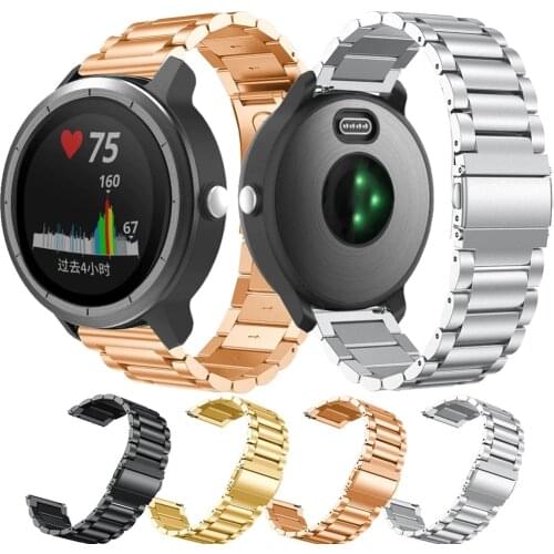 20mm Quality Bracelet Band for Samsung Galaxy Watch 3 41/42mm Active 2 1 Strap for Garmin Vivoactive 3/Vivomove HR/Venu Belt