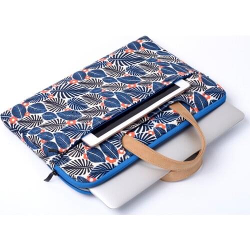 Floral Laptop Sleeve Bag for Macbook Air 11 Air 13 Pro 13.3 15.4 New Retina Handbag 12 13 15.6 Notebook for Dell Asus Acer Case