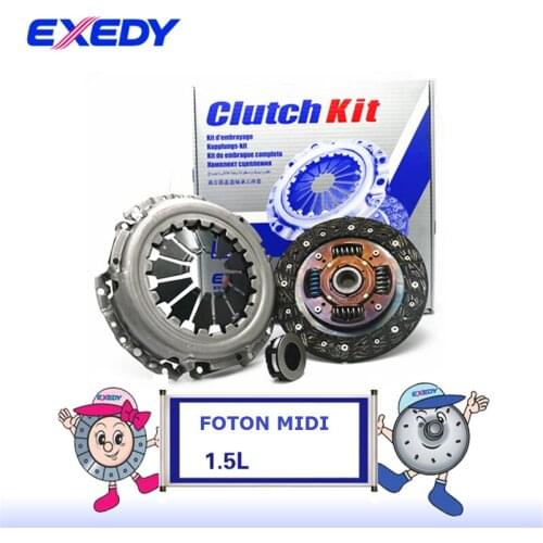 For Foton MIDI 4A91 1.5 ORIGINAL Clutch Disc Clutch Plate Bearing Clutch Kit Set Three Pcs Set