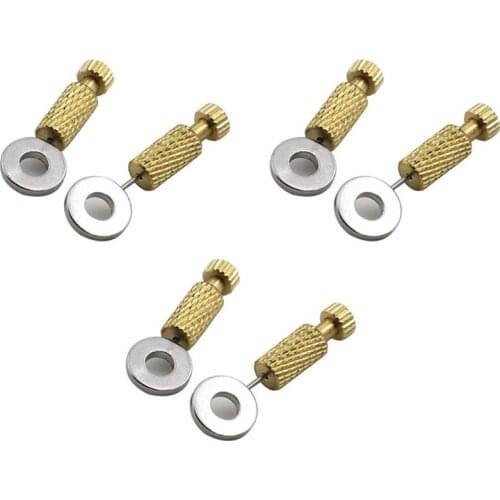 ELEG-6Pcs DIY Leather Hand Sewing Position Located Hand Tool Positioning Needles Stitching, Fixed Suture Leathercraft Tool