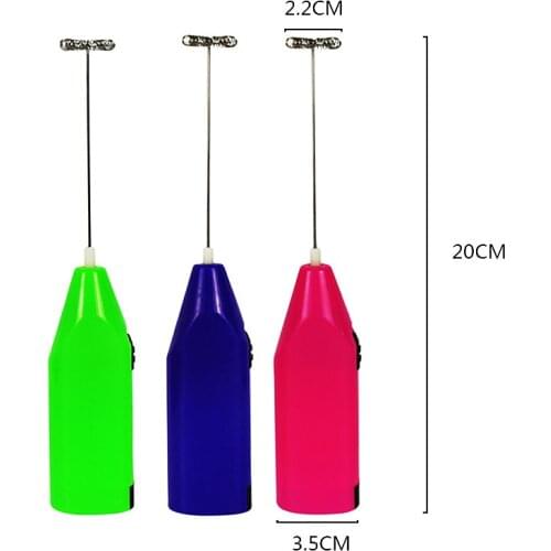Electric Milk Foamer Coffee Maker Hand Mixer Cappuccino Ground Foam Blender Egg Beater Type Convenient Small Power