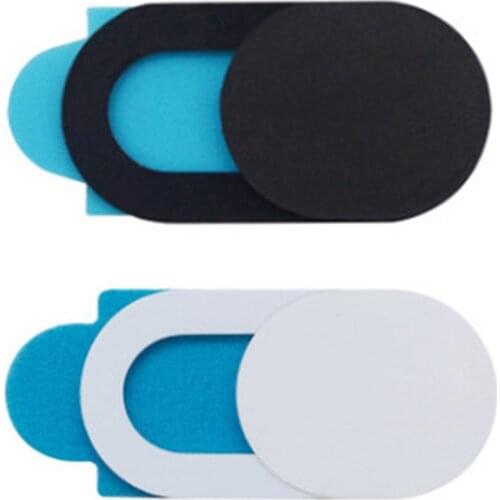 Camera Anti Peep Stick Oval Computer Lens Cover Metal Camera Mobile Camera Abs Plastic Masking Stickers