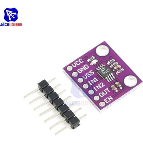 Diymore LTC1966 Converter Module Accurate Micropower Delta Sigma RMS to DC Converter Breakout for Arduino