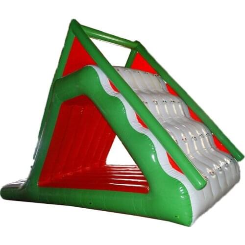 Customized 0.9mm PVC inflatable water slide inflatable floating