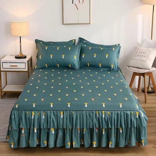 2020 New Band Brand Cotton Bedspread Bedcover Bed Sheet + Free 2 Pillowcovers Kids Girl Bedspreads Bedskirt Coverlet Bed Sheet