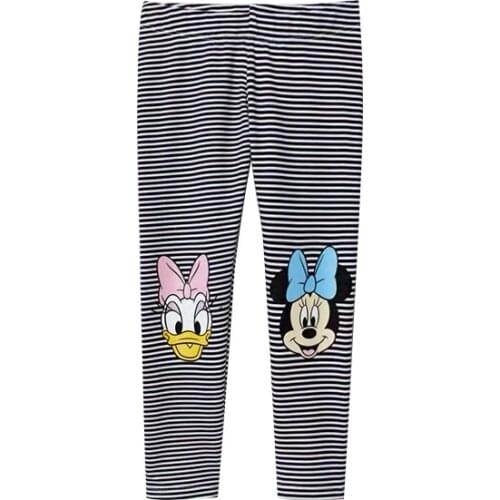 Autumn Kids Clothes Minnie Mouse Pretty Little Girls Pants Cotton Toddler Children Leggings Spring Baby Girl Costume