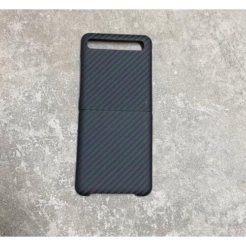Suitable For Samsung Galaxy Z Flip Carbon FiberReal Pure Carbon Fiber Luxury Fashion Phone Case
