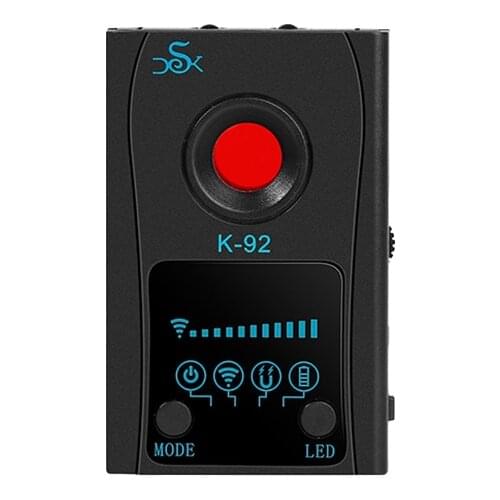 Camera Scanner Wiretapping Bug Mini Spy Gadgets Anti-Eavesdropping Hidden Wiring Detector GPS Tracker Magnet Finder