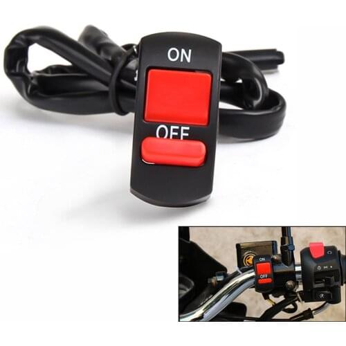 For BMW F800S F800ST f 800 r HP2 Enduro K1200R Universal Motorcycle Handlebar Flameout Switch ON OFF Button For moto DC12V/10A