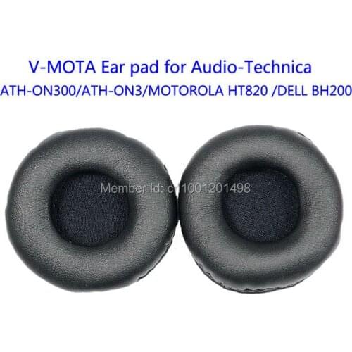 Replacement Ear pads Compatible With Audio-Technica ATH-ON300/ATH-ON3/MOTOROLA HT820 /DELL BH200 Ear pads Soft Comfortable