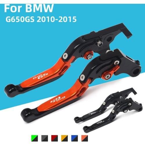 Motorcycle parts Brake Clutch Lever Adjustable Foldable Extendable For BMW G650GS Sertao G 650 GS G650 GS 2010-2015