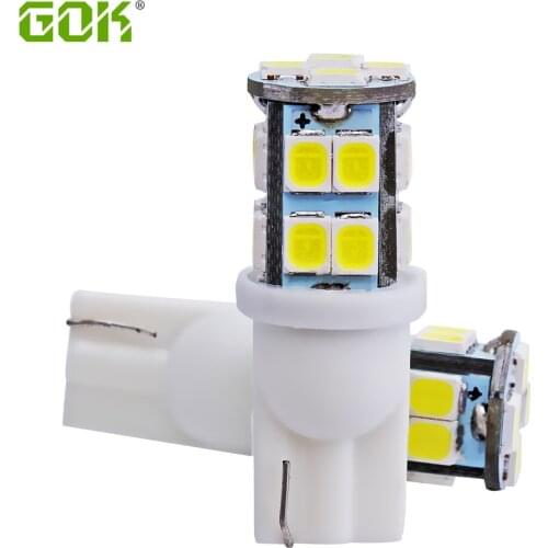 10pcs Car T10 20smd 194 168 192 w5w led 2835 smd t10 20led Auto Led Car Lighting Car wedge parking dome light