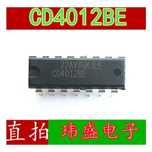 10pcs CD4012BE DIP-14 CD4012