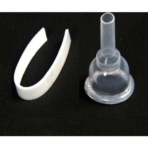 5 pcs Mens Bandaging Breathable Silicone Urine Drain Urine Incontinence 25/30 /35mm