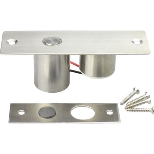 800kg weight Gate door Access Control System electric magnetic glass door lock drop bolt deadbolt