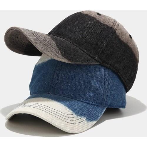 New Two Color Denim Baseball Cap Men Women Solid Color Jeans Snapback Hat Casquette Summer Autumn Sports Hip Hop Cap Gorras Gift