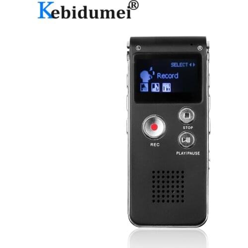 Digital Audio Voice Recorder 8GB MP3 Music Player With Mic USB Disk Drive Dictaphone for Business Speech