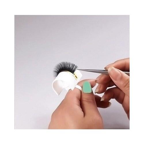 New Eyelash Extension Glue Ring Adhesive Eyelash Pallet Holder Makeup Kit Tool Grafting Glue Holder Ring Tattoo Pigment Kit