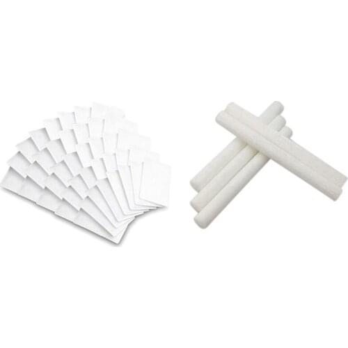 40PCS CPAP HEPA Air Filter & 10 Pieces Humidifiers Filters Cotton Swab for USB Air Ultrasonic Humidifier Aroma
