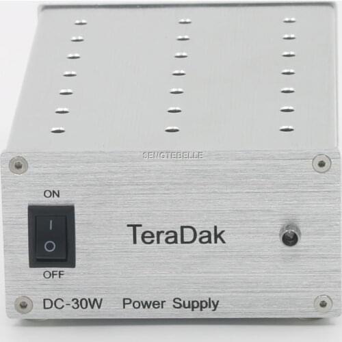 Finished TeraDak hi-end 30W linear power supply DC5V 9V 12V 15V 18V 24V Low noise audio PSU