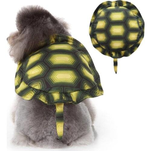 Winter Pet Dog Puppy Cute Tortoise Clothes Cosplay Costume Coat Jacket Apparel