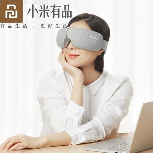 Youpin Momoda Eye Massager Foldable Vibration Smart Rolling Massage Hot Heating Therapy USB Rechargeable 3D Massager Eyes Relax