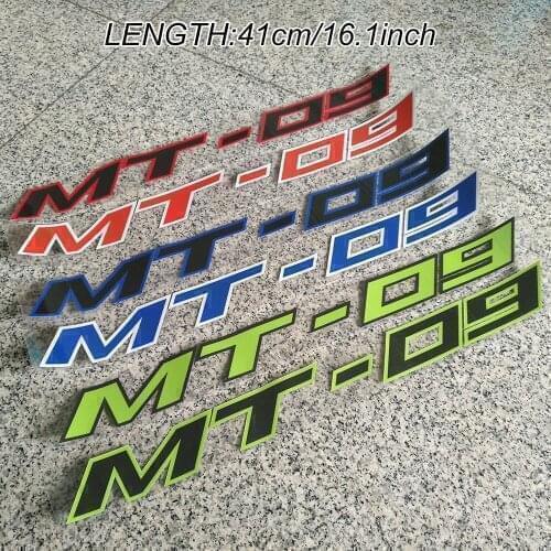 Motorcycle Wheels Fairing Helmet Tank Pad Decoration Logo Stickers Decals For YAMAHA MT-09 MT09 MT 09