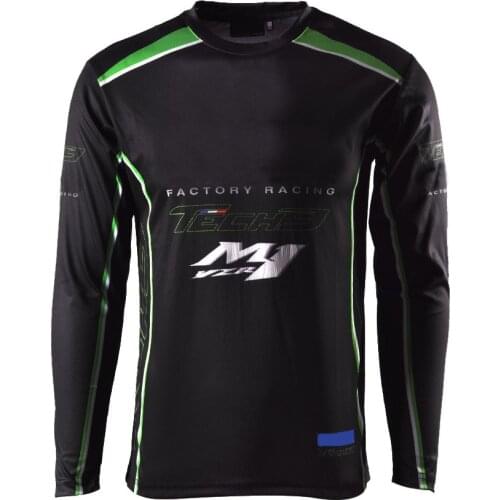 Motocross Long Sleeve For YAMAHA Techg M1 Motorcycle Jersey ATV Bike Sport T-shirt Off-road Motorbike Bicycle Shirts