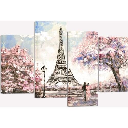 Full square round 5d diy diamond painting Lovers paris flower rhinestone embroidery beads cross stitch kits mosaic art WW142