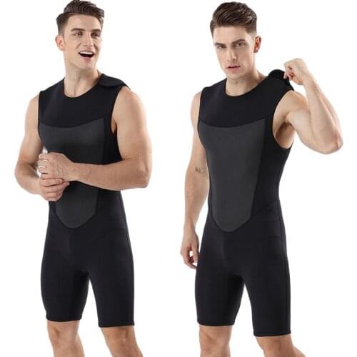 3mm Neoprene Wetsuit mens Hooded Diving suit men Long-sleeved snorkeling Spearfishing One piece Wetsuit winter thermal Swimsuit