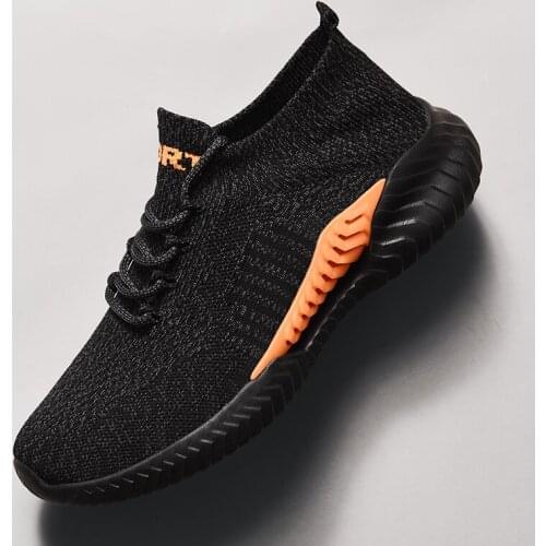 New Mens Breathable Running Shoes For Men Fashion 2021Trending Walking Jogging Tennis Shoes Breathable Casual Sport Shoe Size45