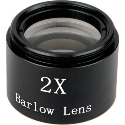 Datyson 1.25" 2X Barlow Lens Metal Multi-Coated Optics Telescope Eyepiece Accessories 1.25" 31.7mm with M28.6x0.6 Thread