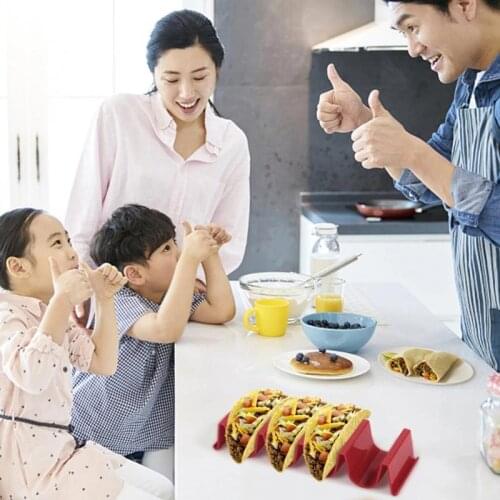 Tortilla Pancake Shelf Holder Wave Shape Tray Holder Stand Each Truck Pallet Rack Sanitary Materials Kitchen Pie Tools