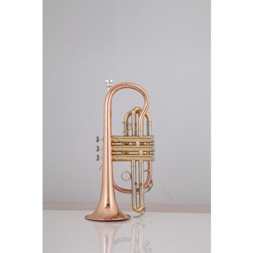 Professional Bach Bb Cornet Phosphorous copper trumpet with Carrying Case Gloves