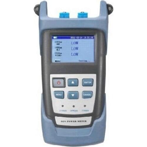RY3201 Handheld PON Fiber Optical Power Meter PON Power Meter Wavelength 1310 1490 1550nm Fiber Optic Tester Free shipping