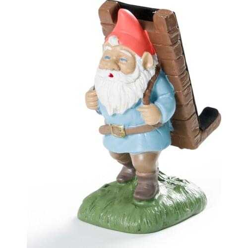 Santa Claus Mobile Phone Holder Christmas Gift Alien Spaceman Natural Resin Made Cellphone Holder Xmas Gifts Home Ornaments