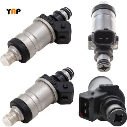 Fuel Injector (4) FIT FORHonda CRX Civic Prelude Accord 1.6L 2.0L 2.1L 2.2L L4 06164-P0A-000 1986-1997