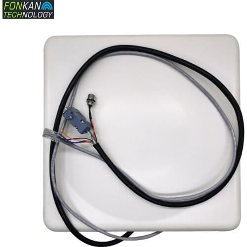 FONKAN 902-928mhz smart Parking UHF RFID long range intelligent reader with 9dBi Antenna UHF RFID Reader with wifi tcp/ip rs232