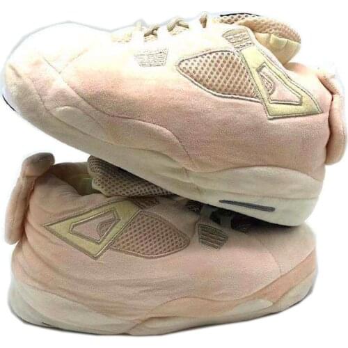 Winter Sneakers Men/Women Warm Home Slippers Women One Size Indoor Cotton Shoes Woman House Floor Slider Ladies Slippers 36-43