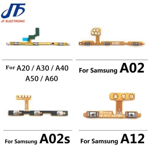 10PCS Volume Power Switch On Off Button Key Flex For Samsung A10 A20 A30 A40 A50 A70 A01 A11 A10s A20s A21s A30s A51 A21 A31 A71