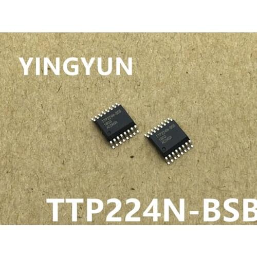 10PCS/LOT TTP224N-BSB TTP224 SSOP16 4 - key touch IC New original