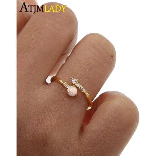 Белые кольца ATJMLADY China At AliExpress